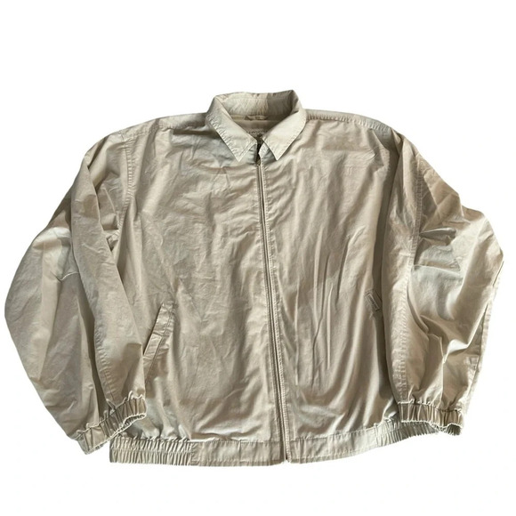 VINTAGE LONDON FOG SIZE LARGE MEN'S WINDBREAKER FULL ZIP JACKET - Picture 1 of 4